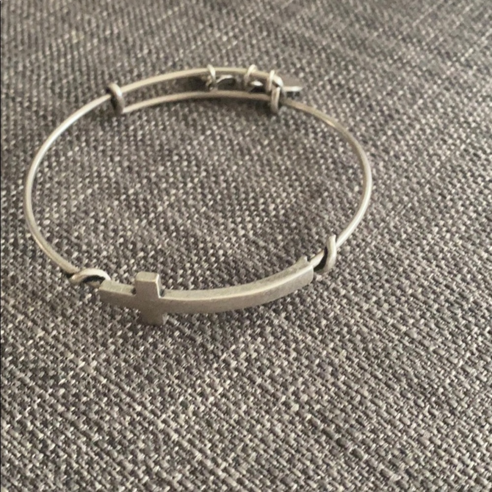 Alex and Ani cross bangle